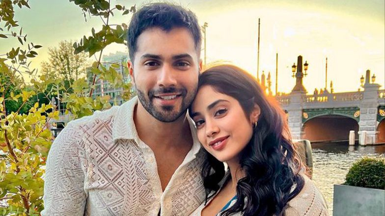 Bawaal Photo: Janhvi Kapoor ने शेयर की 'बवाल' के सेट से पहली तस्वीर, Varun Dhawan कूल लुक में आए नजर