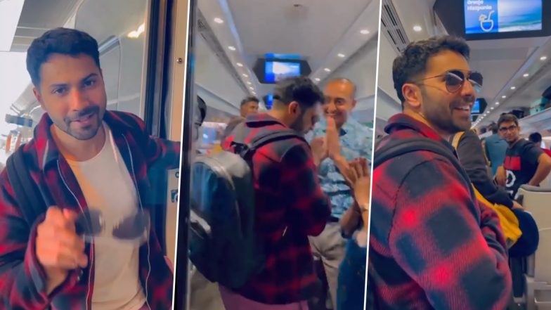 Bawaal: 'बवाल' के अगले शेड्यूल के लिए Warsaw रवाना हुए Varun Dhawan, फैंस से भी हुए रूबरू!