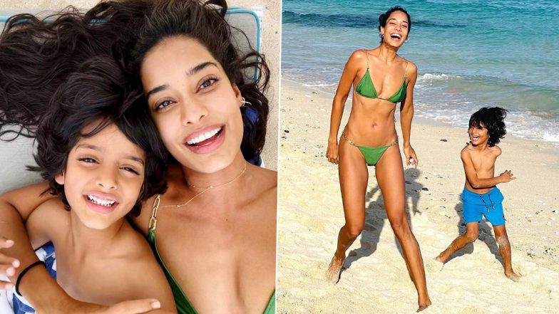 Lisa Haydon Photos: लिसा हेडन ने बेटे के साथ शेयर की क्यूट तस्वीरें, 'जैकी के साथ मेरे प्यारे दिन', यूजर्स ने बरसाया प्यार