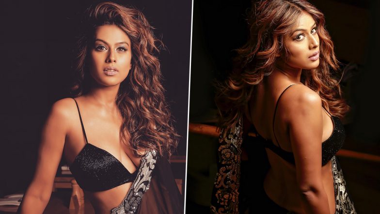 Nia Sharma Hot Photos: निया शर्मा ने हॉट ब्लैक साड़ी में लगाया बोल्डनेस का तड़का,  एक्ट्रेस का स्टनिंग अवतार देख फैंस का धड़का दिल