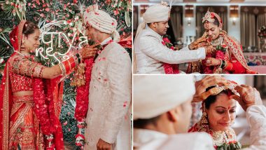 शादी के अटूट बंधन में बंधे Payal Rohatgi और Sangram Singh, रेड लहंगा में दुल्हन तो क्रीम शेरवानी में जचा दूल्हा का लुक