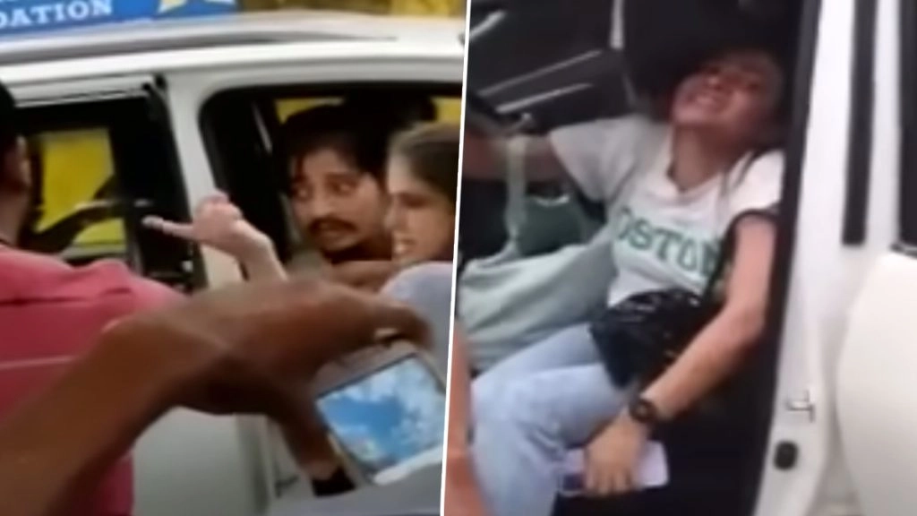 भुवनेश्वर की सड़क पर उड़िया अभिनेता, पत्नी, सह-अभिनेता की लड़ाई, Watch Viral Video