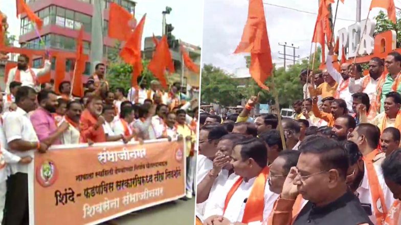 समीक्षा बैठक के बाद बोले सीएम शिंदे, जल्दबाजी में बदले शहरों के नाम, उद्धव गुट के समर्थकों का सरकार के खिलाफ फूटा गुस्सा