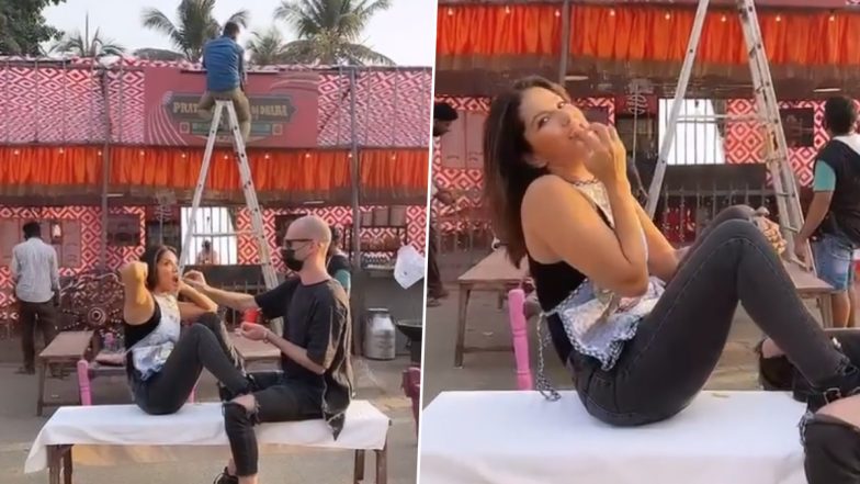 Sunny Leone Gym Foodie Challenge: सनी लियोनी ने एक्सरसाइज की लिखी नई परिभाषा, आपको वीडियो कर देगा खुश
