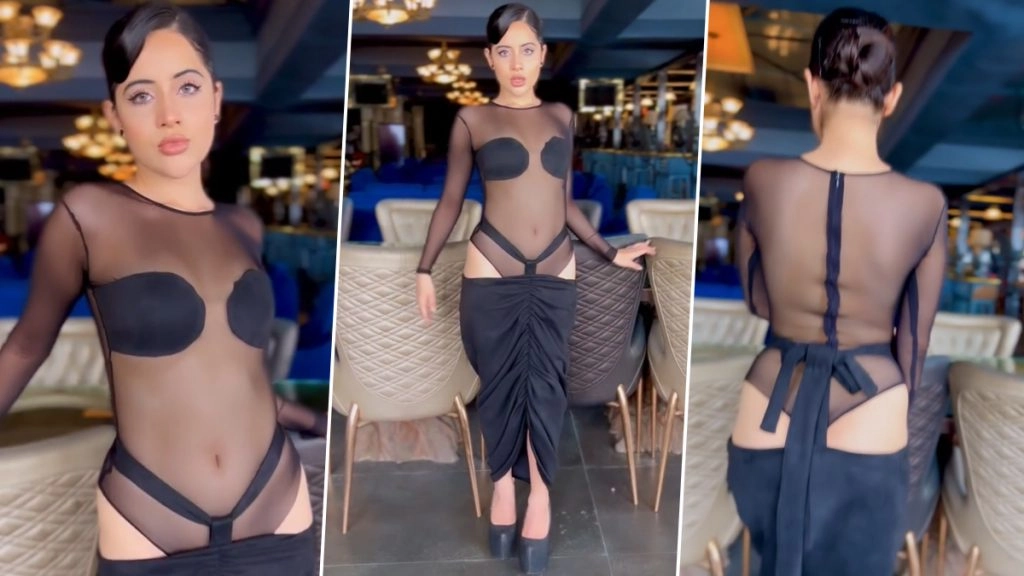 उर्फी जावेद का लेटेस्ट फैशन देखकर छूटे लोगों के पसीने