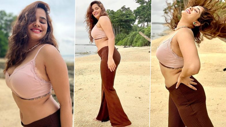 Bhagyashree Mote Photos: मराठी फिल्मों की हॉट एक्ट्रेस भाग्यश्री मोटे ने सेक्सी स्टाइल में बीच पर किया पोज, दिखा दिलकश अंदाज