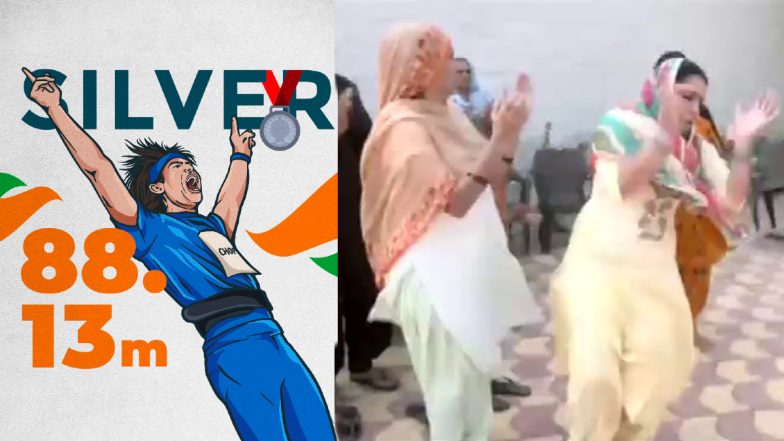 Neeraj Chopra की जीत के जश्न में डूबा उनका गांव, नाच-गाकर मनाई खुशियां