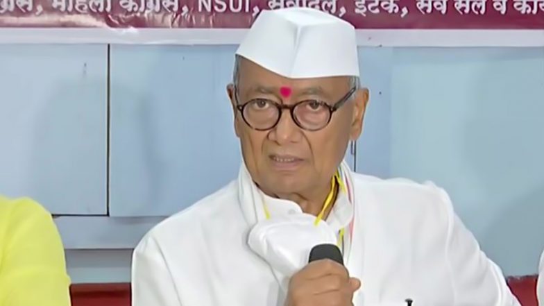 बीजेपी पर बरसे दिग्विजय सिंह, कहा- वे लोकतंत्र को खरीद रहे हैं, बहुमत खरीदा जा रहा है