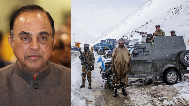 Chinese PLA In Ladakh: लद्दाख में चीनी सेना की घुसपैठ अभी भी जारी, बीजेपी नेता सुब्रमण्यम स्वामी ने किया बड़ा दावा