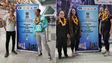 44th Chess Olympiad: शतरंज ओलंपियाड में भाग लेने वाली टीमों का भारत आना शुरू हुआ