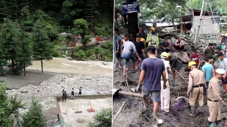 Cloudburst in Kullu’s Manikaran: एक महिला का शव बरामद, चार लोगों के लापता होने की आशंका