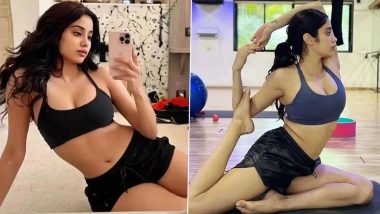 स्पोर्ट्स ब्रा पहनकर कसरत करती हुई Janvhi Kapoor की ये Hot Photos देखकर मचला फैंस का जी, इंटरनेट पर हुई Viral