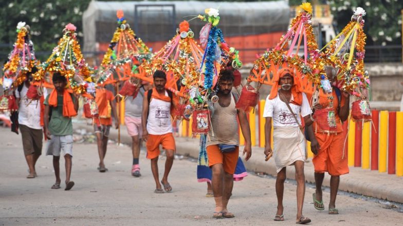 सावन आते ही कांवड़ियों का बड़ी संख्या में हरिद्वार पहुंचने का सिलसिला शुरू