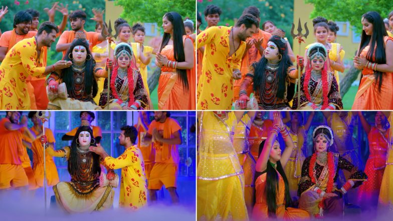 New Bhojpuri Song 2022: Khesari Lal Yadav ने भोलेनाथ से मांगे तीन वरदान, सावन स्पेशल भोजपुरी गीत मचा रहा धमाल (Watch Video)