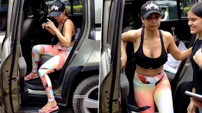 Malaika Arora ने स्पोर्ट्स ब्रा पहनकर दिखाया बेहद बोल्ड अवतार, जिम लुक में वायरल हुआ सेक्सी Video