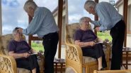 पत्नी के बालों को संवारते बुजुर्ग शख्स का दिल जीतने वाला वीडियो हुआ वायरल, लोग हुए इमोशनल (Watch Viral Video)