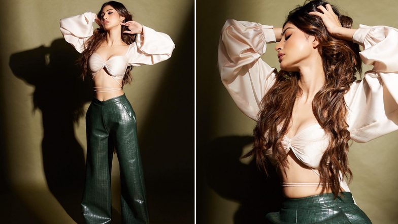 Mouni Roy Hot Photos: मौनी रॉय ने हॉट क्रॉप टॉप और लेदर ट्राउजर में लगाया हॉटनेस का तड़का, यूजर्स हुए लट्टू