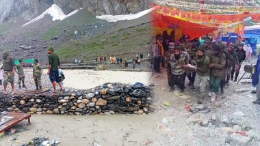 Amarnaath Yatra: 7,053 तीर्थयात्रियों का एक और जत्था जम्मू से रवाना