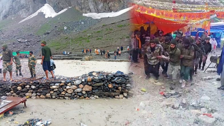 Amarnath Cloudburst: अमरनाथ गुफा के पास बादल फटने के बाद आई बाढ़, 15 लोगों की मौत, कई लापता