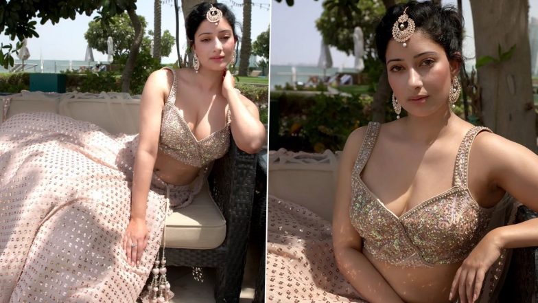 बॉलीवुड एक्ट्रेस Niharica Raizada ने गोल्डन लहंगा पहनकर कराया हॉट फोटोशूट, ग्लैमर से भरी Sexy Photos हुई Viral