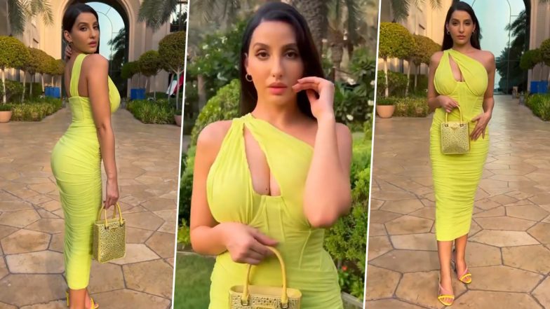 Nora Fatehi Hot Video: नोरा का Neon Dress में दिखा Stunning अवतार, यूजर्स बोले-कोई इतना खूबसूरत कैसे हो सकता है