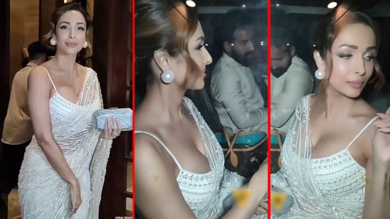 Malaika Arora saree Look: मलाइका अरोड़ा ने साड़ी में ढाया कहर, Hot Video देखकर फैंस के छूटे पसीने