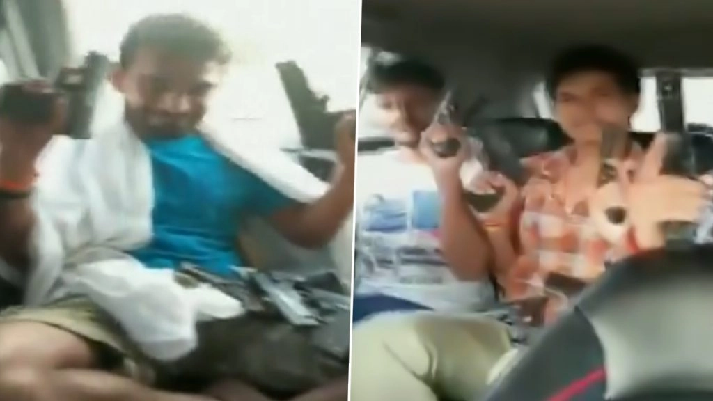 Sidhu Moose Wala की हत्या के बाद बेखौफ घूम रहे थे शूटर्स, हथियार लहराते हुए बनाया Video