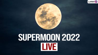 Supermoon 2022 Live Streaming Online: साल के सबसे बड़े और चमकीले सुपरमून का करें दीदार, यहां देखें इस खगोलीय घटना को लाइव