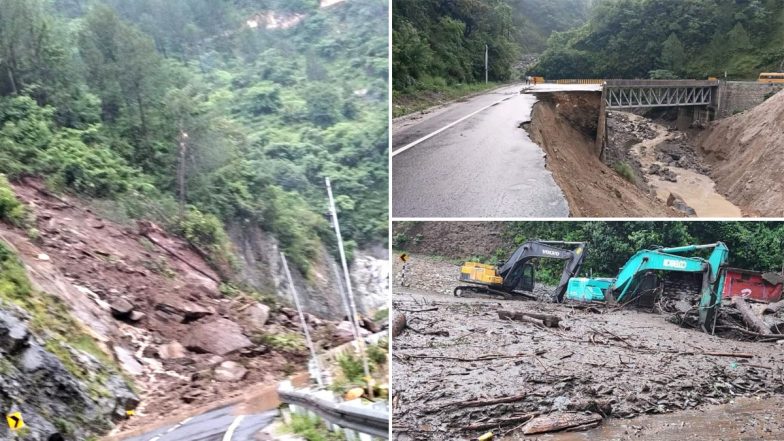 Uttarakhand: भारी बारिश के बाद चमोली जिले में विभिन्न स्थानों पर लैंडस्लाइड, बद्रीनाथ हाईवे बंद
