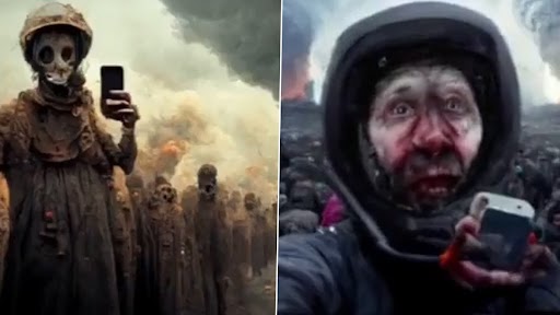 How Will the 'Last Selfies' Look Like? AI से पूछा गया कि दुनिया की आखिरी सेल्फी कैसी होगी, जवाब आपको डरा देगा (Watch Video)