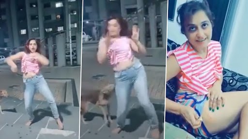 Viral Dance: बीच सड़क पर लड़की 'ज़रा-ज़रा टच-मी-टच मी' गाने पर कर रही थी डांस, कुत्ते ने काटा, देखें वीडियो