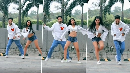 लड़के और लड़की ने 'तुम्ही हो बंधू सखा तुम्ही' पर किया जबरदस्त डांस, लोग हुए इम्प्रेस