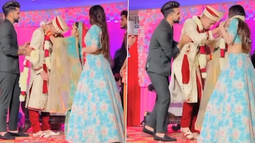 दूल्हे ने दुल्हन की जगह साली के गले में डाली वरमाला, उसके बाद जो हुआ...देखें वीडियो