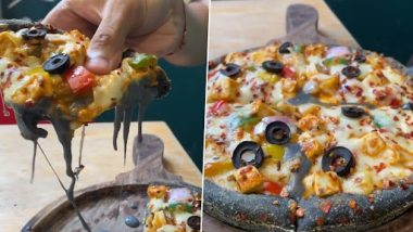 Black Cheese Pizza: मुंबई के एक रेस्टोरेंट में परोसा जा रहा है ब्लैक चीज़ पिज़्ज़ा, नेटीजंस ने पूछा 'क्या इसमें सीमेंट है'