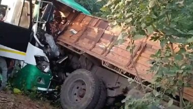Rampur Bus Accident: रामपुर में बस और ट्रक की सीधी टक्कर, हादसे में 5 की मौत, 22 लोग घायल