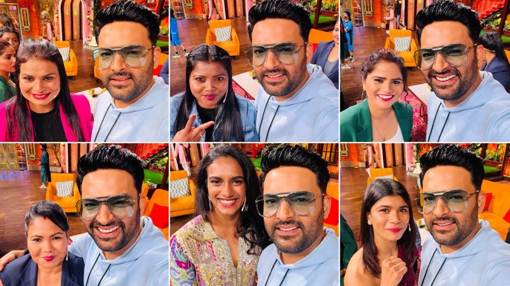 Kapil Sharma ने बर्मिघम 2022 की गोल्डन गर्ल्स के साथ वाली तस्वीरें साझा कीं