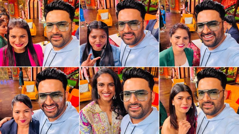 Kapil Sharma ने बर्मिघम 2022 की गोल्डन गर्ल्स के साथ वाली तस्वीरें साझा कीं