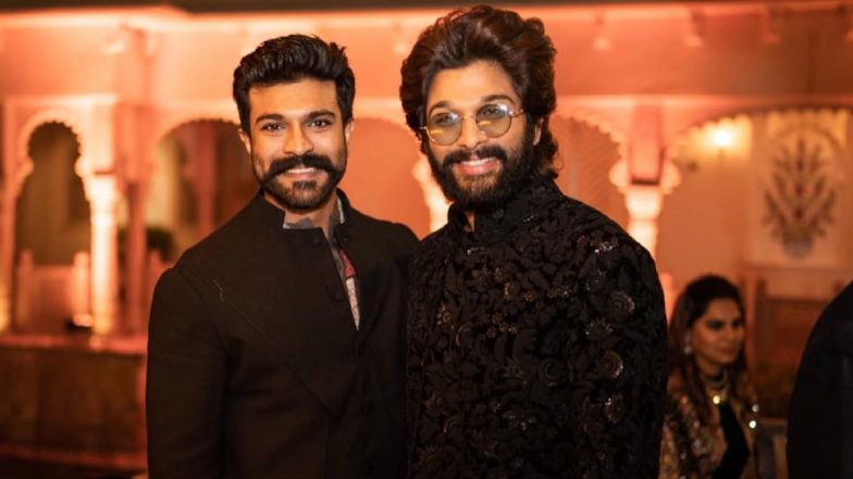 Allu Arjun और Ram Charan के किरदारों वाली मूर्तियां गणेश चतुर्थी पंडालों में