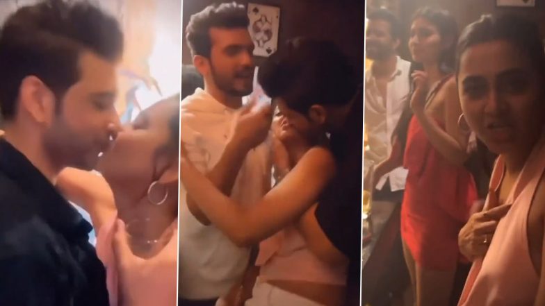 Karan Kundrra और Tejasswi Prakash का किसिंग वीडियो हुआ वायरल, Vanessa Walia के Birthday Bash में कपल हुआ स्पॉट!