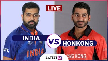 IND vs HKG Asia Cup 2022 T20 Live Score: भारत ने हांगकांग को दिया 193 रन का टारगेट