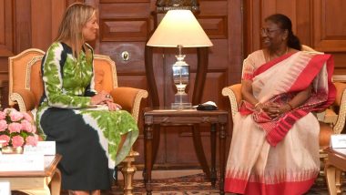 Queen Máxima of the Netherlands: नीदरलैंड की महारानी मैक्सिमा ने आज दिल्ली में राष्ट्रपति भवन में राष्ट्रपति द्रौपदी मुर्मू से की मुलाकात