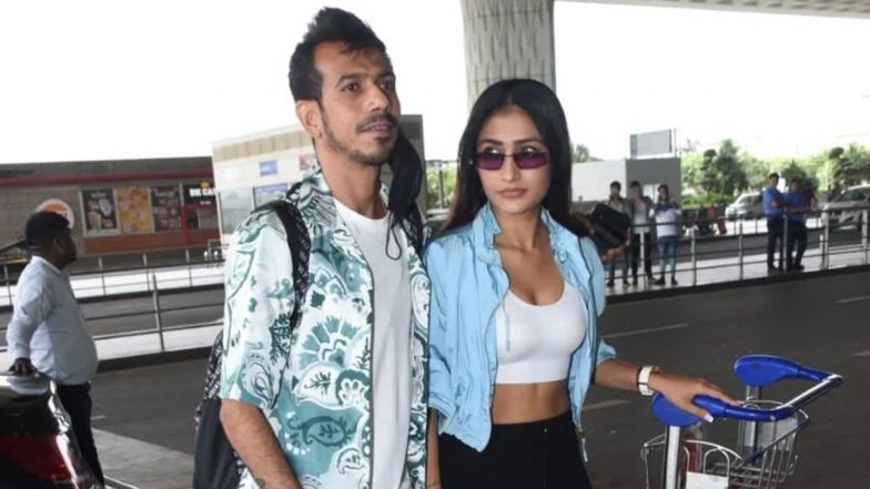 Yuzi chahal-Dhanashree Verma Spotted Together: तलाक के खबरों के बीच युजवेंद्र चहल को अपनी पत्नी धनाश्री के साथ एअरपोर्ट पर देखा गया, Photo देखे