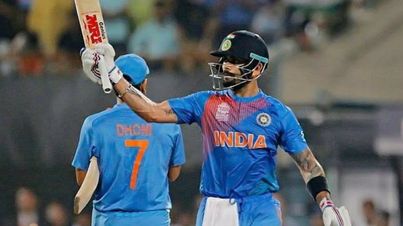 Virat Kohli: विराट कोहली ने ट्विटर पर एक धोनी के साथ फ़ोटो किया शेयर शेयर, यहाँ देखे