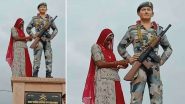 Rajasthan: महिला ने शहीद भाई की मूर्ती को बांधी राखी, भावुक कर देगी यह तस्वीर