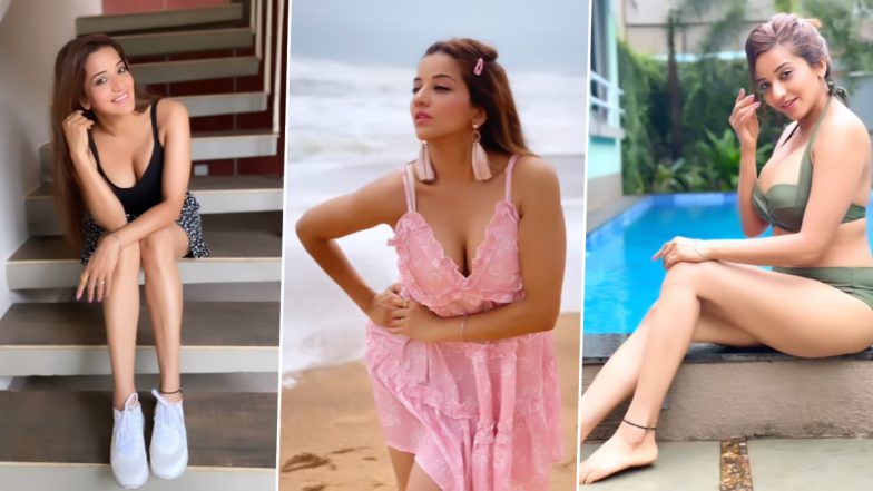 Monalisa Hot Photos: सेक्सी स्टाइल में पोज करती दिखी भोजपुरी एक्ट्रेस मोनालिसा, फोटोज हुई वायरल