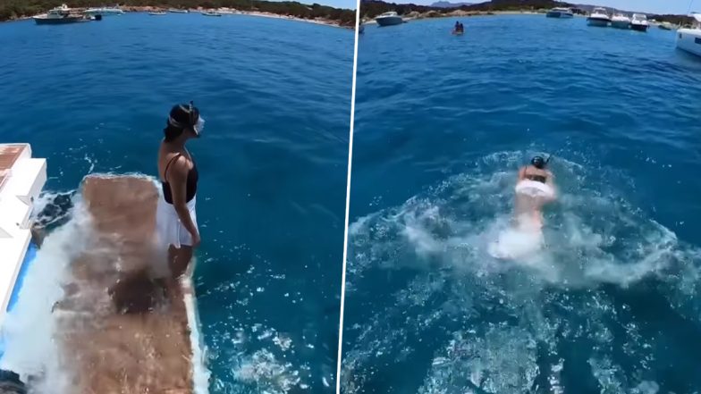 Sushmita Sen Video: सुष्मिता सेन ने स्विम करते हुए शेयर किया Sexy वीडियो, ललित मोदी ने कहा- HOT लग रही हो