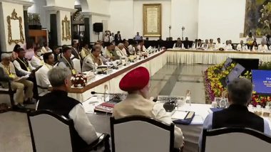 PM Modi chairs NITI Aayog Meeting: पीएम मोदी ने NITI Aayog की गवर्निंग काउंसिल की बैठक की अध्यक्षता की, तेलंगाना के मुख्यमंत्री के चंद्रशेखर राव ने बैठक का बहिष्कार करने का किया फैसला
