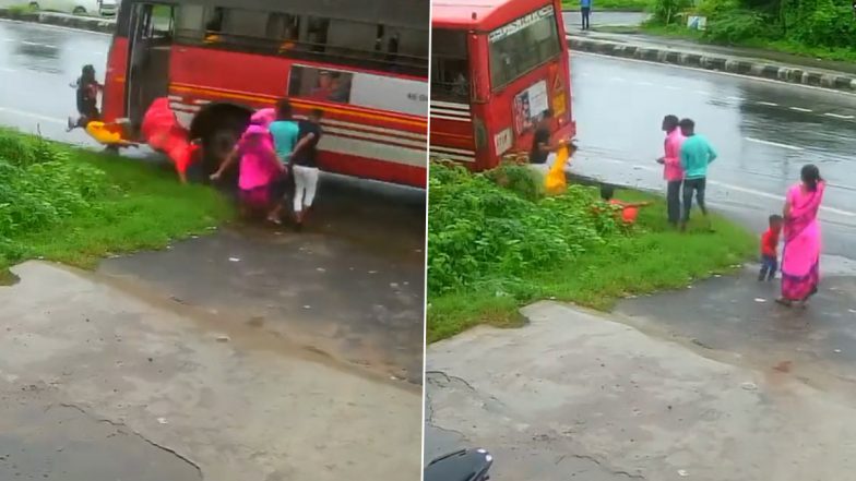 Video: कुदरत का करिश्मा! गुजरात के वडोदरा में सरकारी बस ने युवक को कुचला, देखें कैसे जान जाते-जाते बची