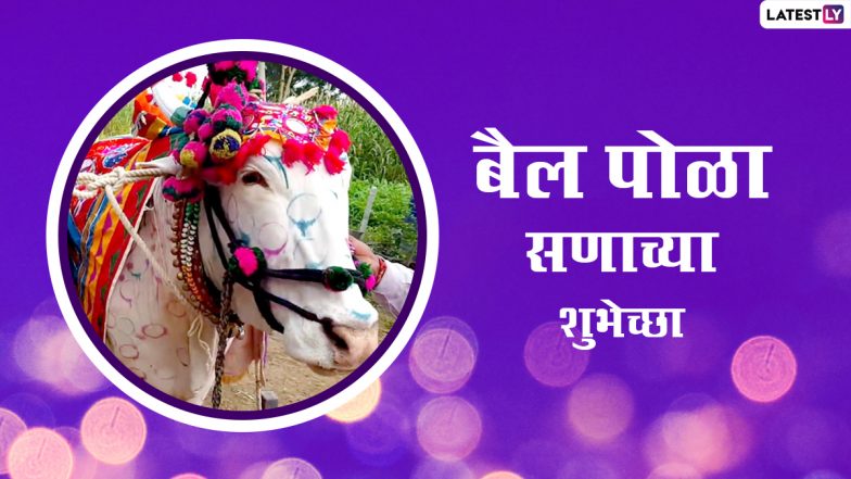 Bail Pola Wishes 2022: बैल पोला पर ये विशेज HD Wallpapers और GIF Images के जरिए भेजकर दें बधाई
