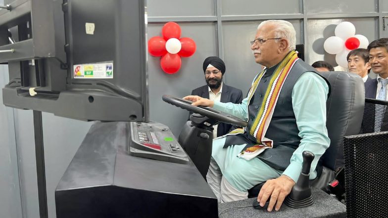 करनाल में ड्राइविंग प्रशिक्षण एवं अनुसंधान संस्थान का उद्घाटन, CM मनोहर लाल ने कहा- हादसो में आएगी कमी